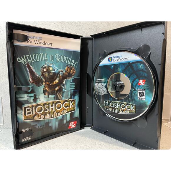 Bundle - Bioshock and Bioshock 2 PC DVD 2K Original with Manuals - Picture 5 of 7